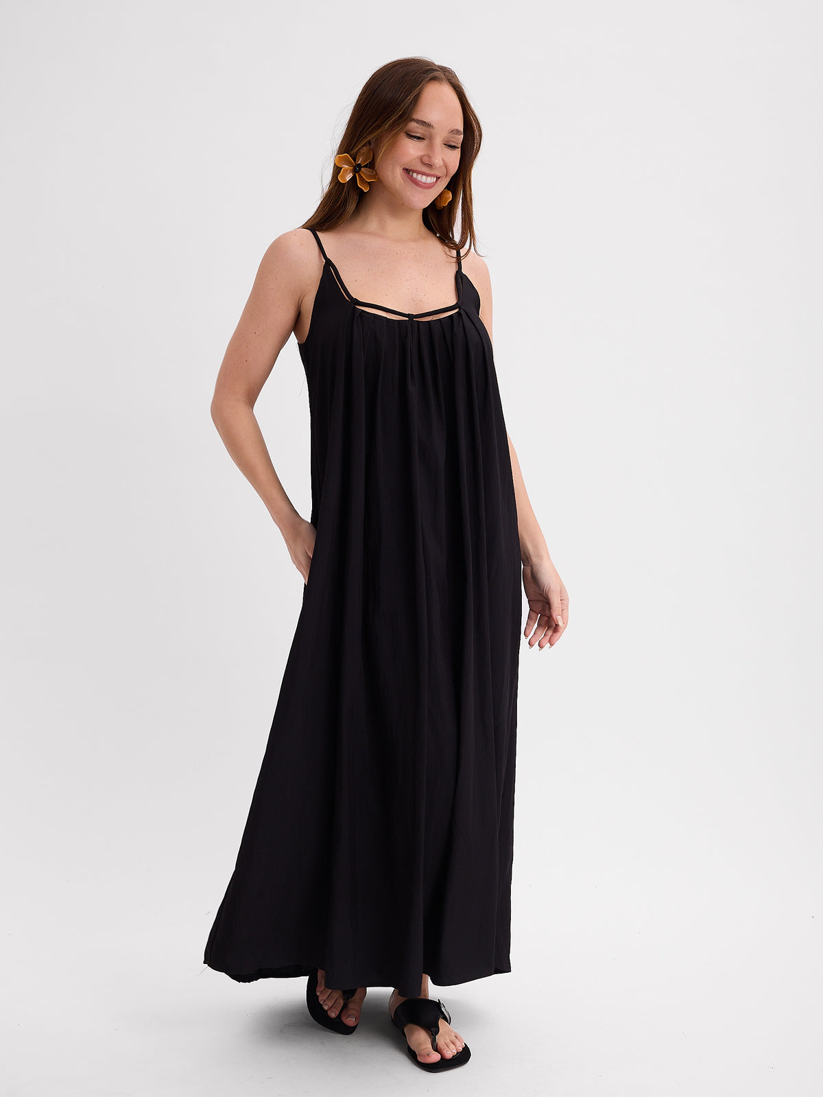 VESTIDO LARGO SIN MANGAS 26R0120