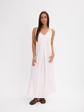 VESTIDO LARGO ESCOTE V 26R0121