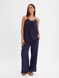 CONJUNTO PANTALON MUSCULOSA RAYADO 26R0113